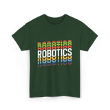Robotics Retro Robotics Engineer T-Shirt - Forest Green