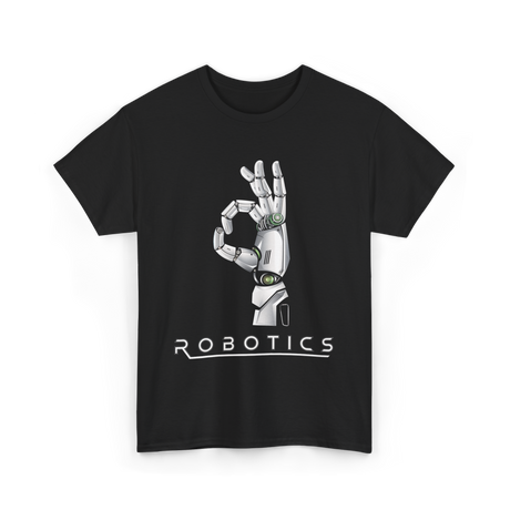 Robotics Robotic Engineer T-Shirt - Black