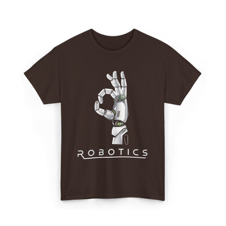 Robotics Robotic Engineer T-Shirt - Dark Chocolate