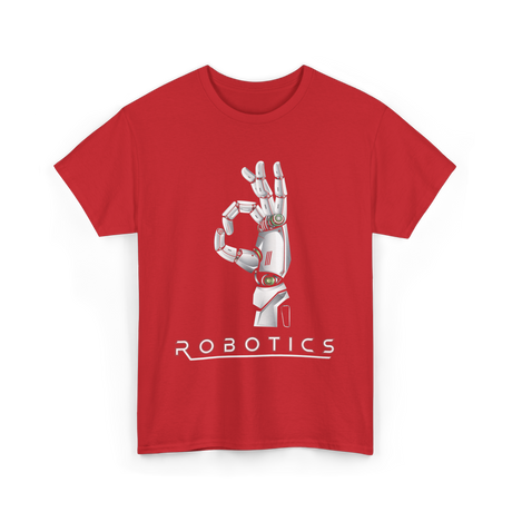 Robotics Robotic Engineer T-Shirt - Red