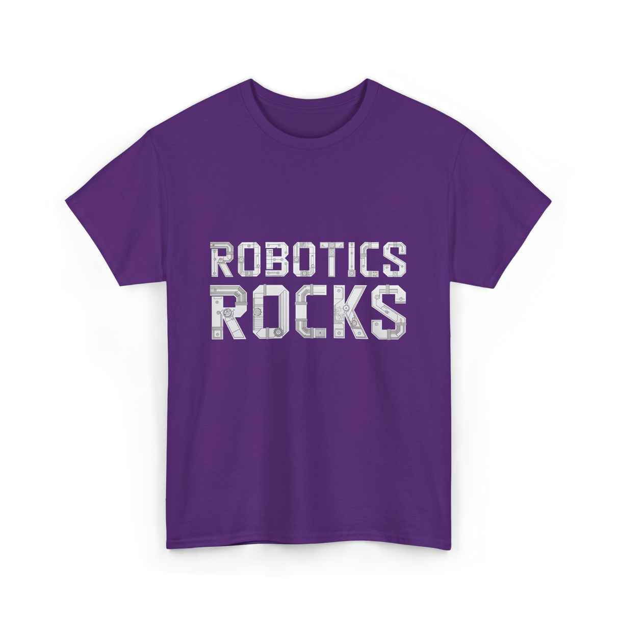 Robotics Rocks Robotics Engineer T-Shirt - Purple