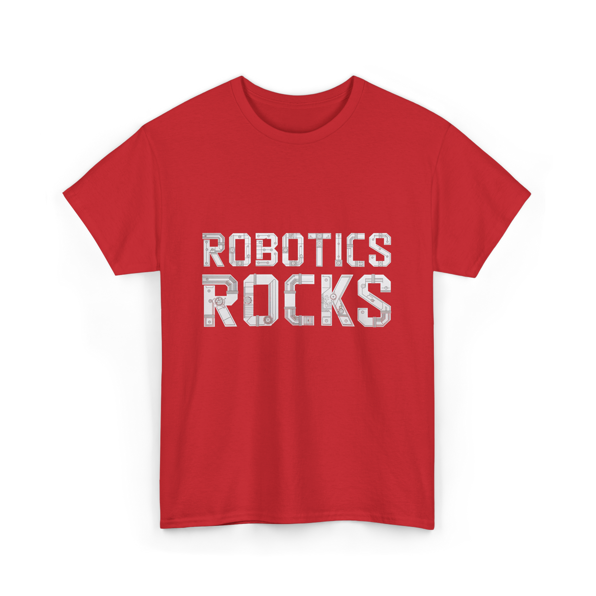 Robotics Rocks Robotics Engineer T-Shirt - Red