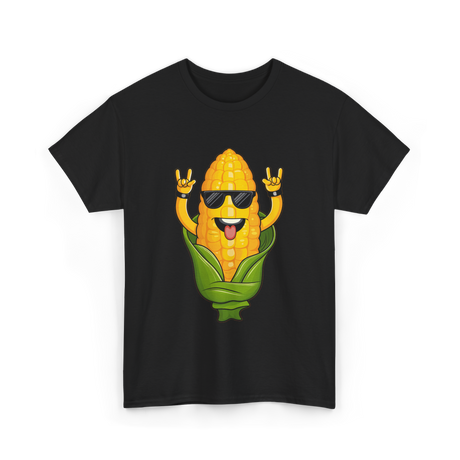 Rockin Corn Corn Lovers T-Shirt - Black