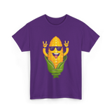 Rockin Corn Corn Lovers T-Shirt - Purple