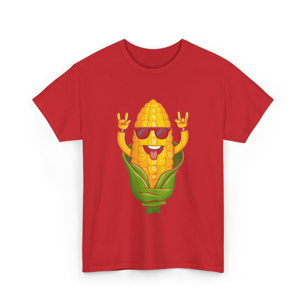 Rockin Corn Corn Lovers T-Shirt - Red