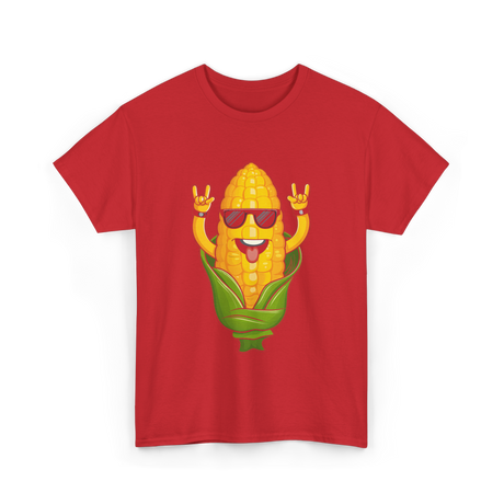 Rockin Corn Corn Lovers T-Shirt - Red