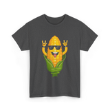 Rockin Corn Corn Lovers T-Shirt - Dark Heather