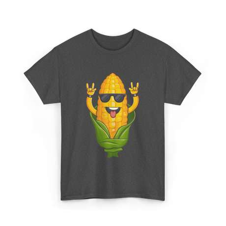 Rockin Corn Corn Lovers T-Shirt - Dark Heather