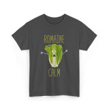 Romaine Calm Gardening Lettuce T-Shirt - Dark Heather