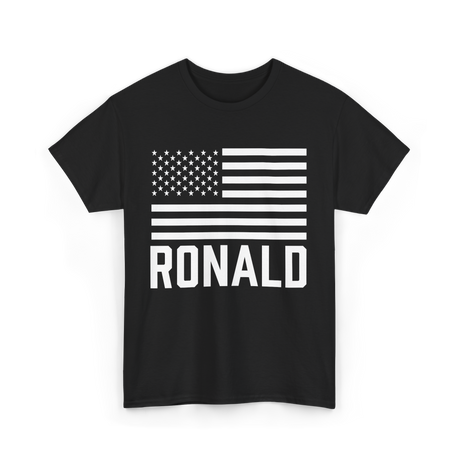 Ronald Birthday Name Celebration T-Shirt - Black