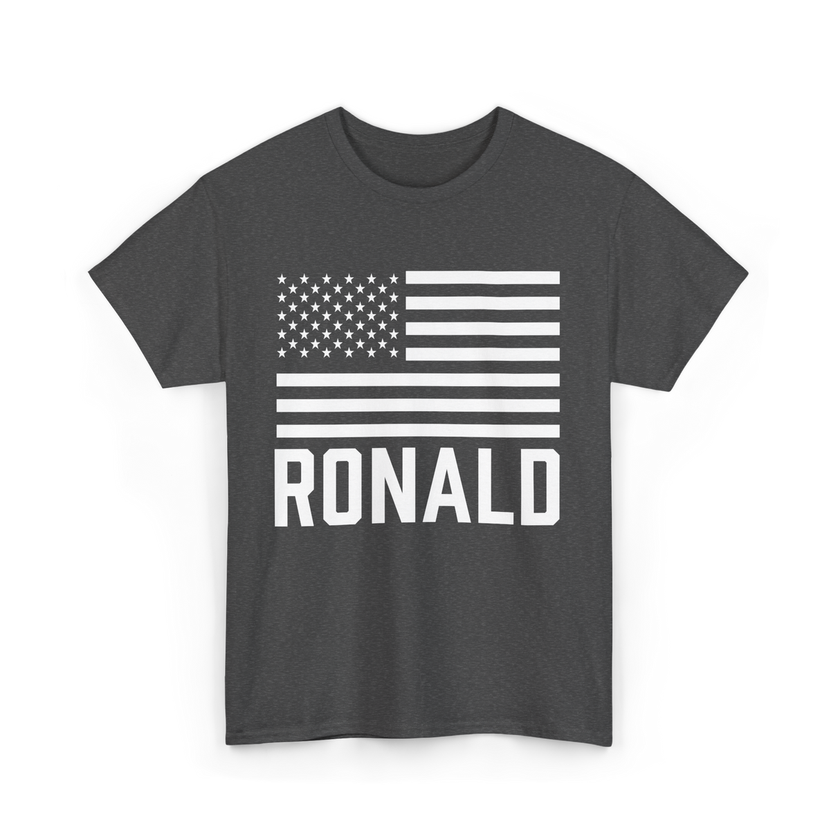 Ronald Birthday Name Celebration T-Shirt - Dark Heather