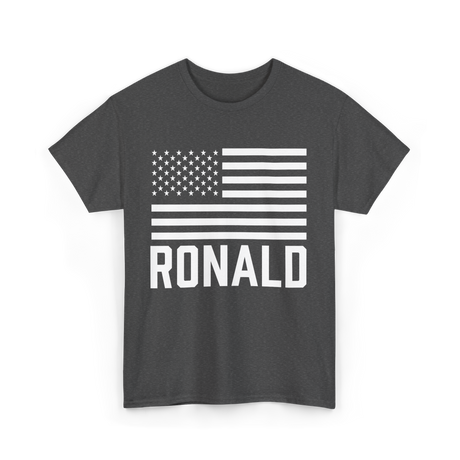 Ronald Birthday Name Celebration T-Shirt - Dark Heather