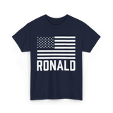 Ronald Birthday Name Celebration T-Shirt - Navy