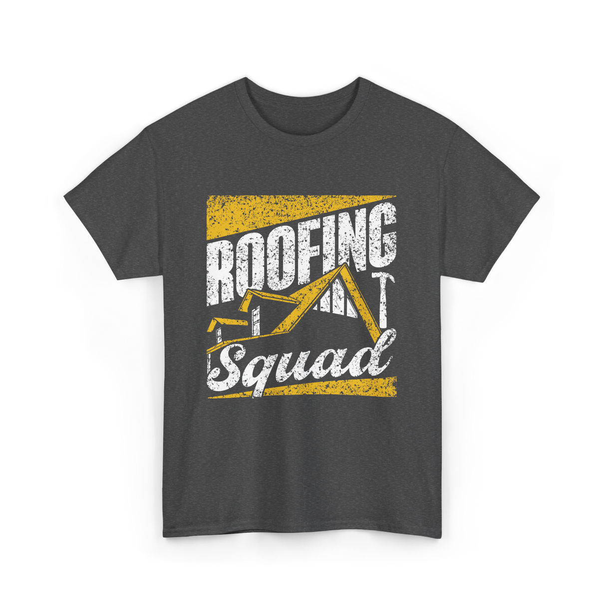 Roofing Squad Roofer Roofing Team T-Shirt - Dark Heather