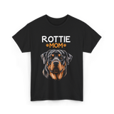 Rottie Mom Rottweiler Dog T-Shirt - Black