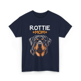 Rottie Mom Rottweiler Dog T-Shirt - Navy