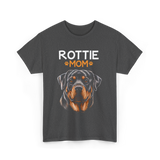 Rottie Mom Rottweiler Dog T-Shirt - Dark Heather