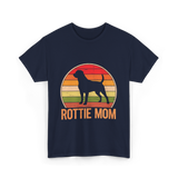 Rottweiler Mom Rottweiler Dog T-Shirt - Navy