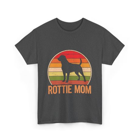 Rottweiler Mom Rottweiler Dog T-Shirt - Dark Heather