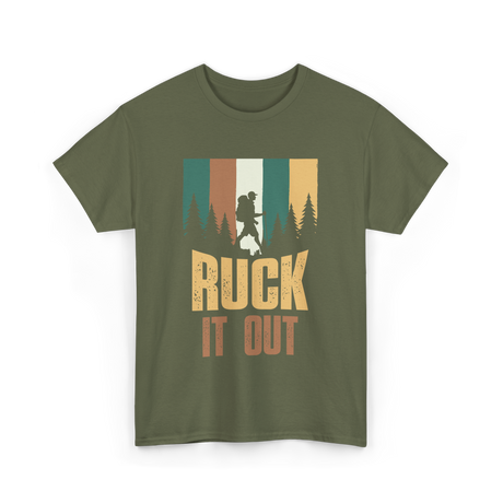 Ruck It Out Rucking Adventure T-Shirt - Military Green