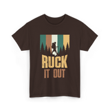 Ruck It Out Rucking Adventure T-Shirt - Dark Chocolate