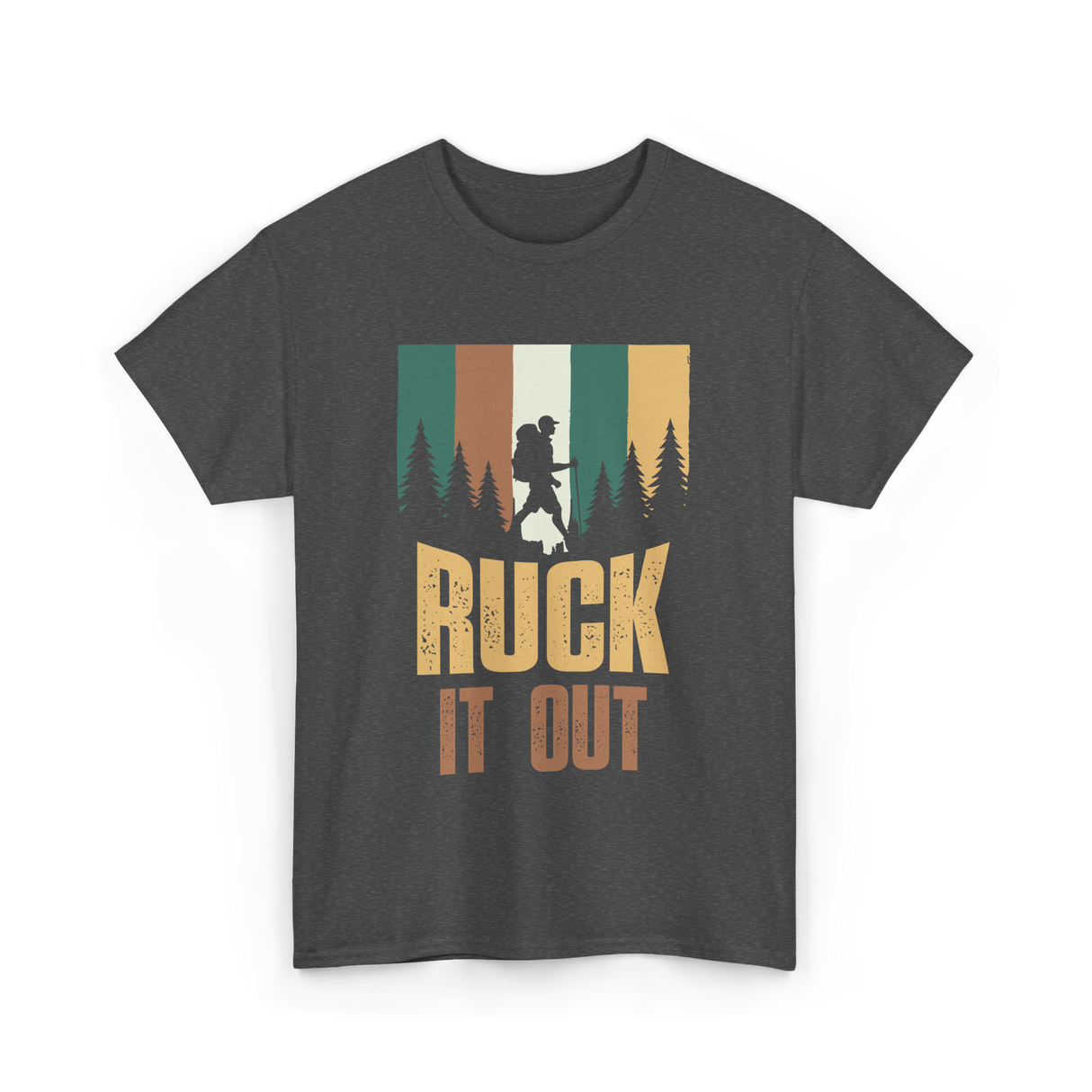 Ruck It Out Rucking Adventure T-Shirt - Dark Heather