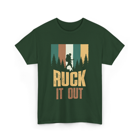 Ruck It Out Rucking Adventure T-Shirt - Forest Green