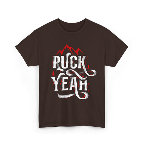 Ruck Yeah Rucking Adventure T-Shirt - Dark Chocolate