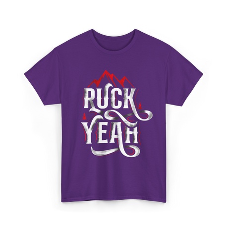 Ruck Yeah Rucking Adventure T-Shirt - Purple