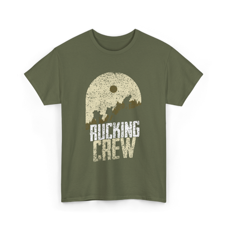 Rucking Crew Ruck Hiking T-Shirt - Military Green