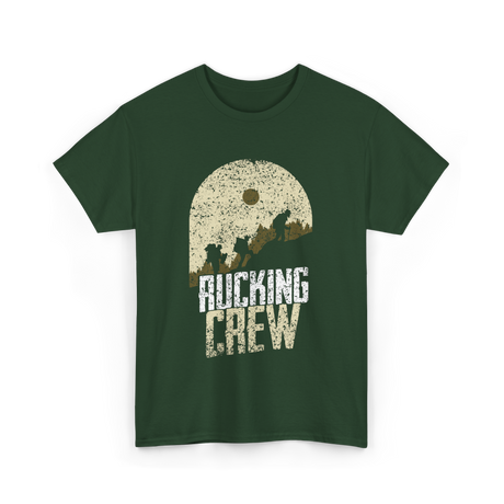 Rucking Crew Ruck Hiking T-Shirt - Forest Green