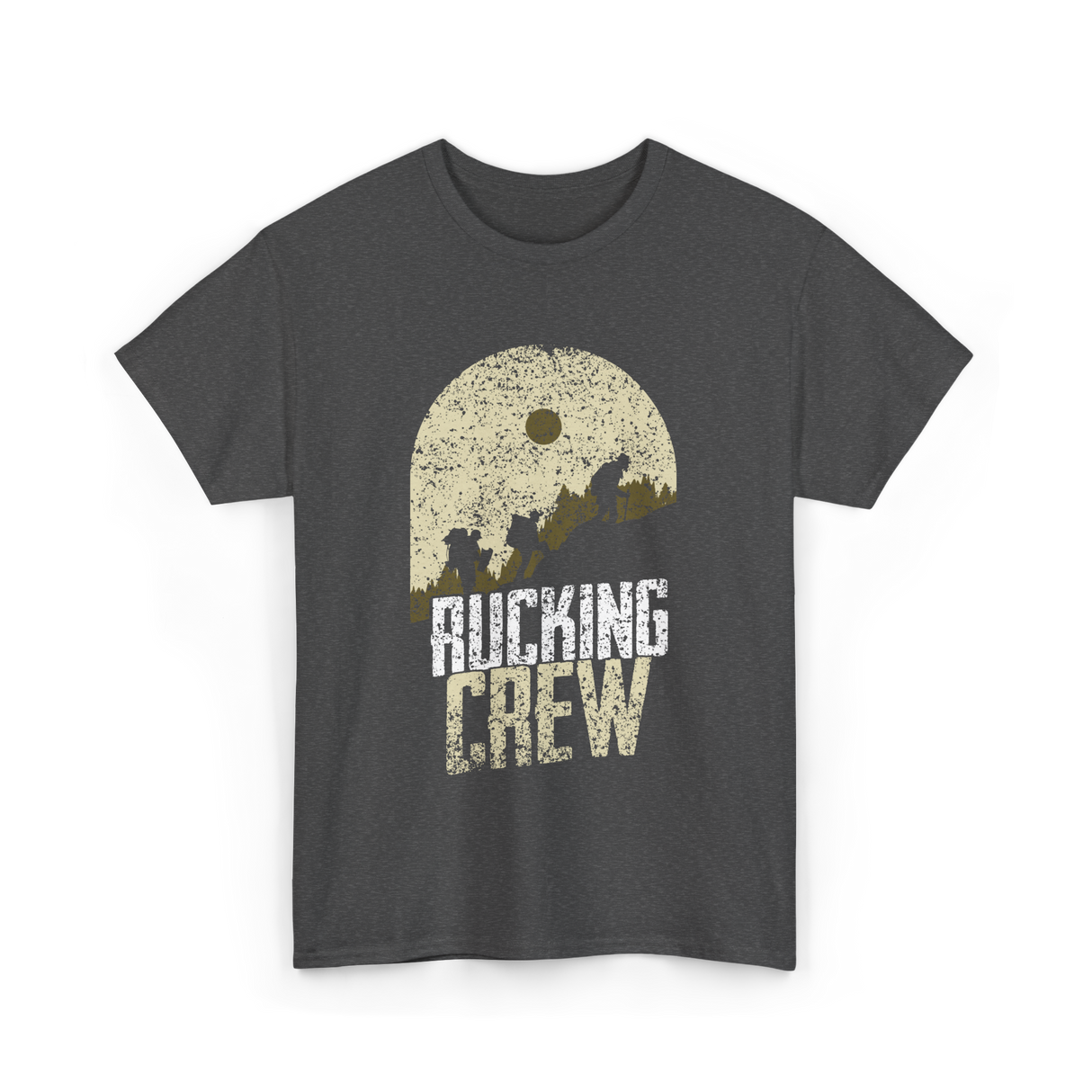 Rucking Crew Ruck Hiking T-Shirt - Dark Heather