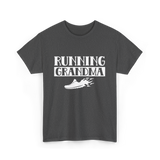 Running Grandma Runner Jogging T-Shirt - Dark Heather