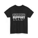 Running Support Crew Runner T-Shirt - Black