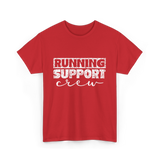 Running Support Crew Runner T-Shirt - Red