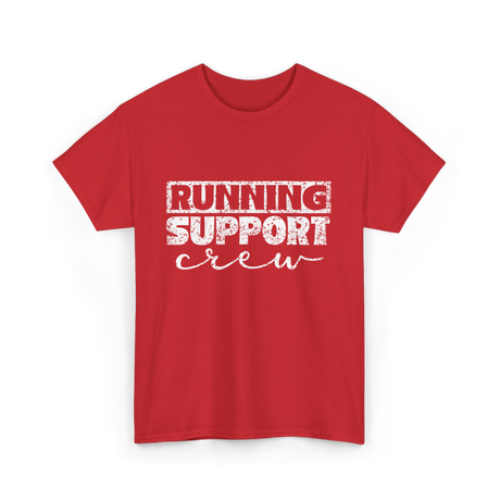 Running Support Crew Runner T-Shirt - Red