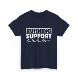 Running Support Crew Runner T-Shirt - Navy