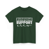 Running Support Crew Runner T-Shirt - Forest Green