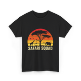 Safari Squad Adventure T-Shirt - Black