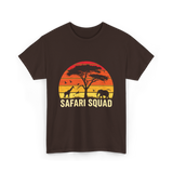 Safari Squad Adventure T-Shirt - Dark Chocolate