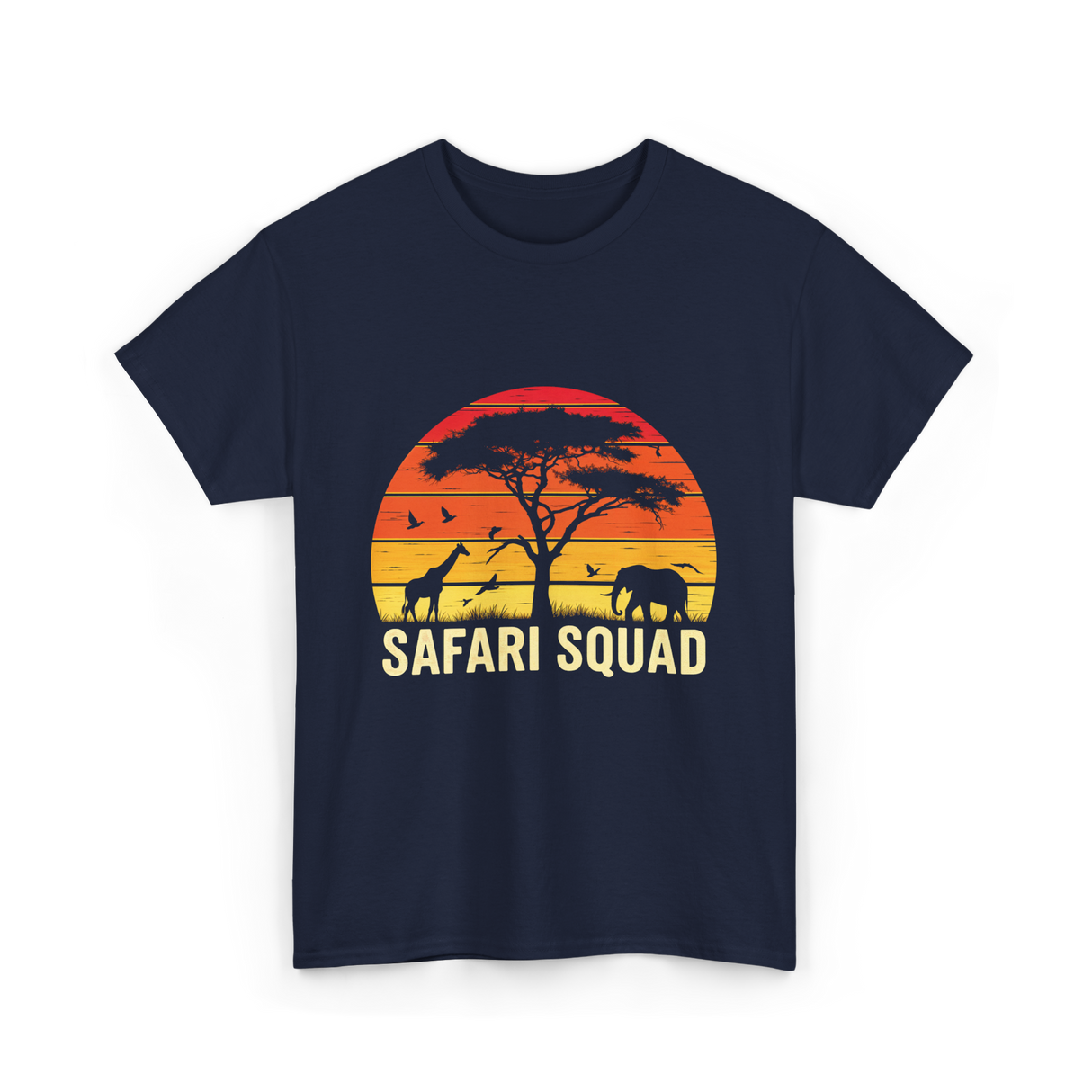 Safari Squad Adventure T-Shirt - Navy