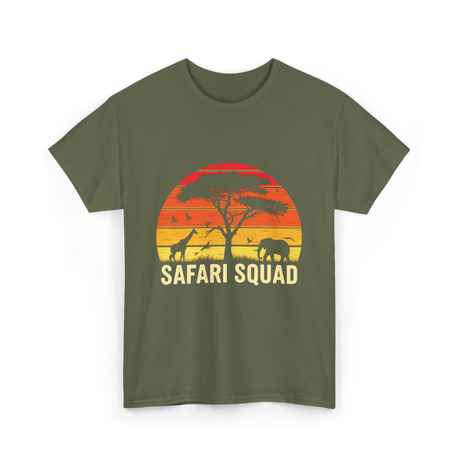 Safari Squad Adventure T-Shirt - Military Green