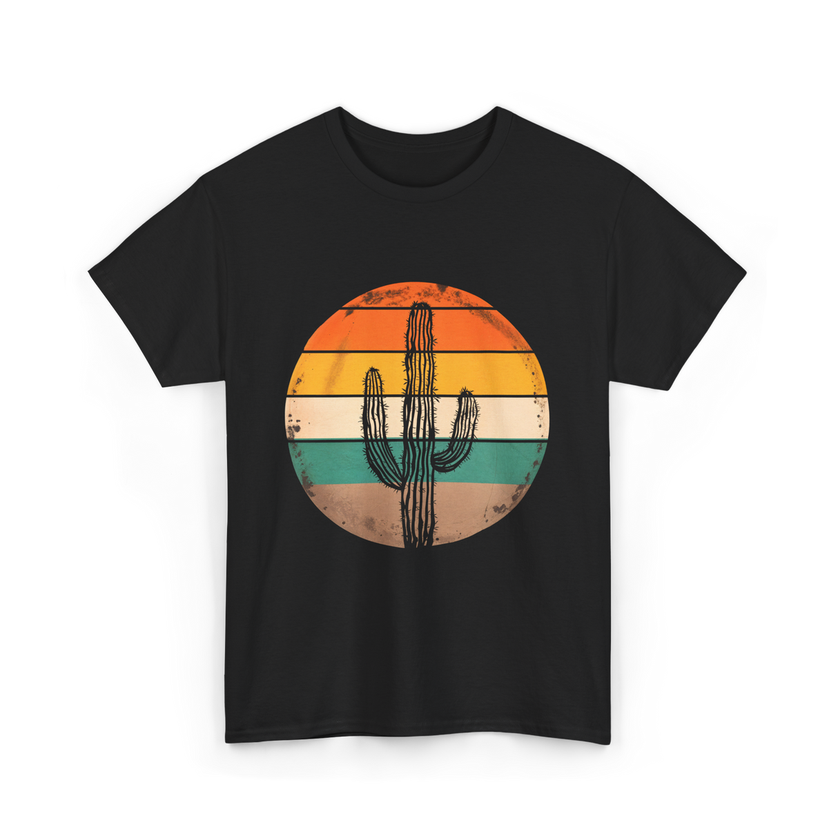 Saguaro Cactus Cacti Lover T-Shirt - Black