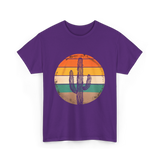 Saguaro Cactus Cacti Lover T-Shirt - Purple