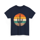 Saguaro Cactus Cacti Lover T-Shirt - Navy