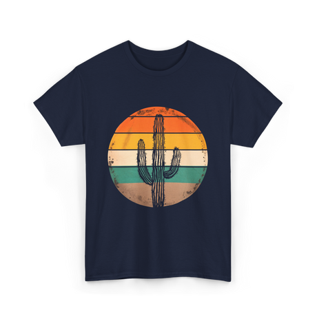 Saguaro Cactus Cacti Lover T-Shirt - Navy