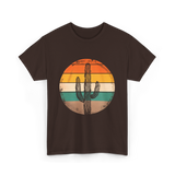 Saguaro Cactus Cacti Lover T-Shirt - Dark Chocolate