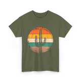 Saguaro Cactus Cacti Lover T-Shirt - Military Green