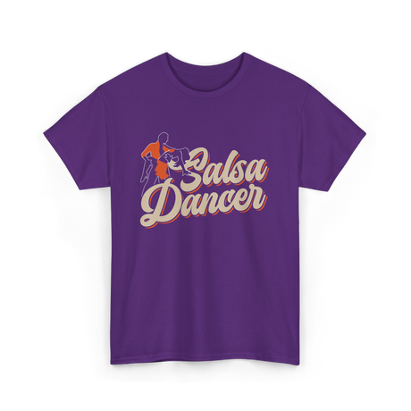 Salsa Dancer Latin Dance T-Shirt - Purple