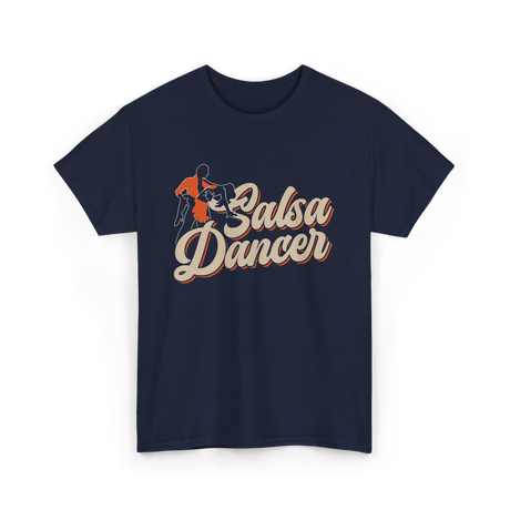 Salsa Dancer Latin Dance T-Shirt - Navy